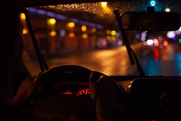 Driving At Night Stock Photos, Pictures & Royalty-Free ...